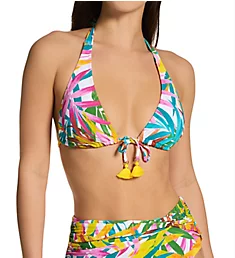 Fantasy Island Tall Triangle Bikini Swim Top