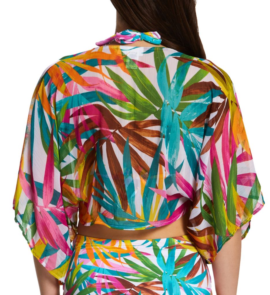 Fantasy Island Chiffon Shirt Cover Up-bs