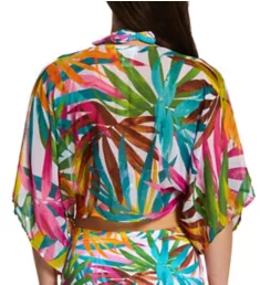 Fantasy Island Chiffon Shirt Cover Up