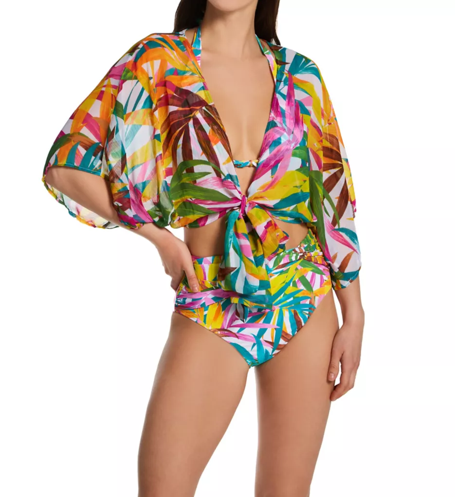 Bleu Rod Beattie Fantasy Island Chiffon Shirt Cover Up FI23866 - Image 3
