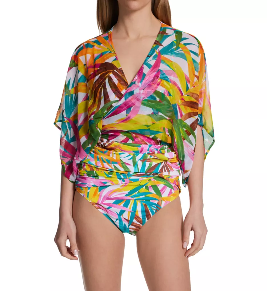 Bleu Rod Beattie Fantasy Island Chiffon Shirt Cover Up FI23866 - Image 5