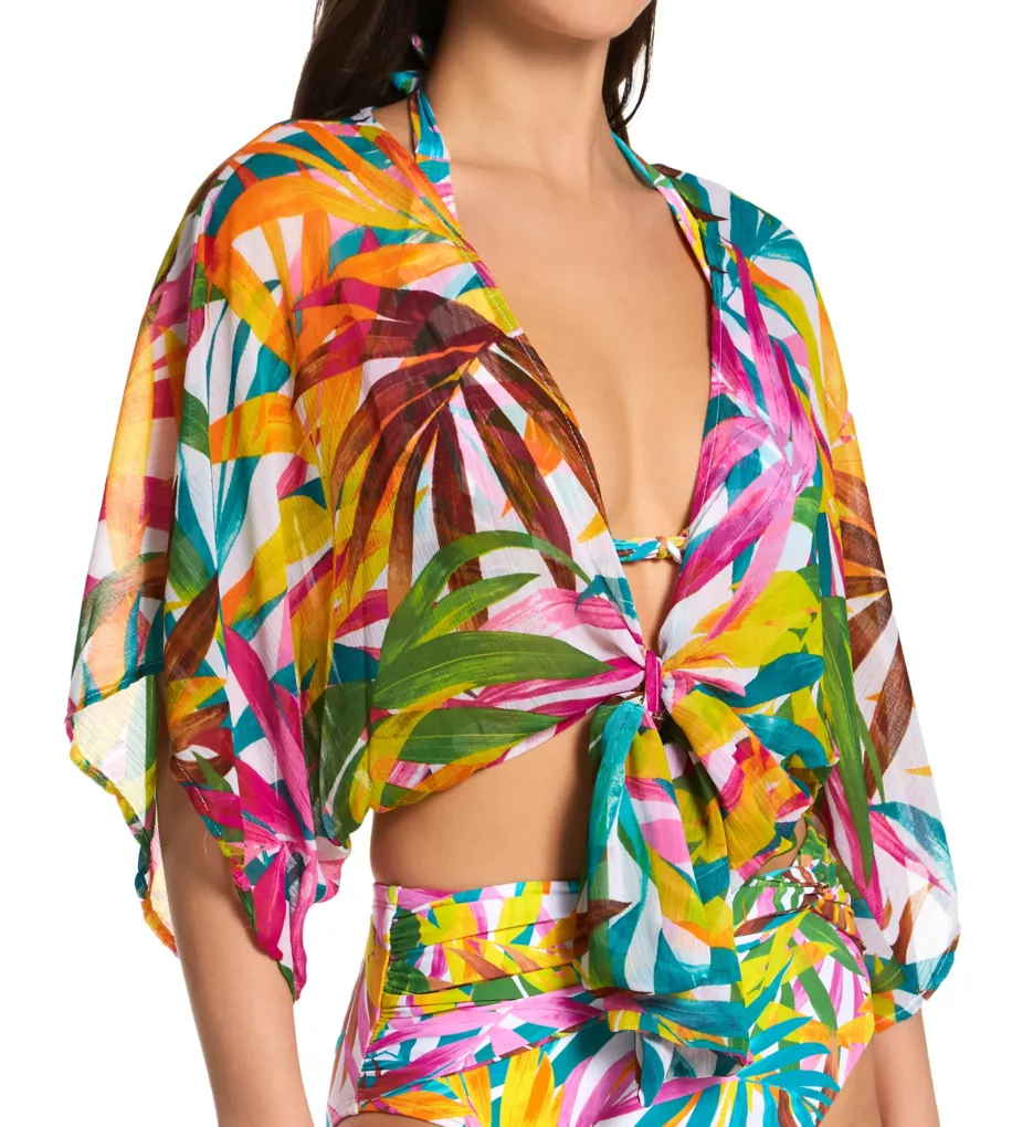 Bleu Rod Beattie Fantasy Island Chiffon Shirt Cover Up FI23866 - Image 1