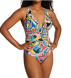 Go For Bold OTS Mio One Piece Swimsuit Multi 4