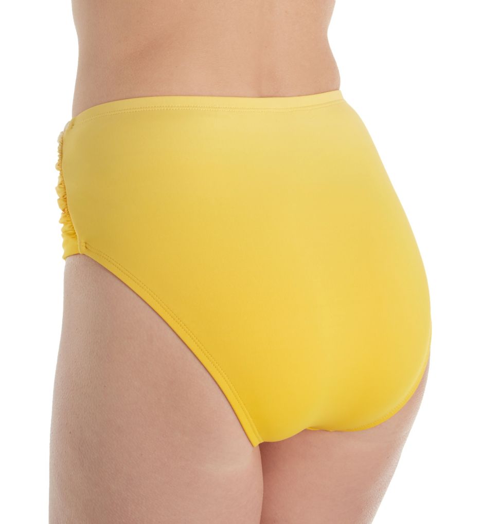 Good Hombre Shirred High Waist Brief Swim Bottom