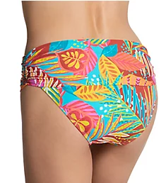 The Heat Is On Sarong Hipster Swim Bottom Multi 6