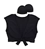 Bleu Rod Beattie Kore Tie Front Cap Sleeve Crop Swim Top K21199 - Image 5