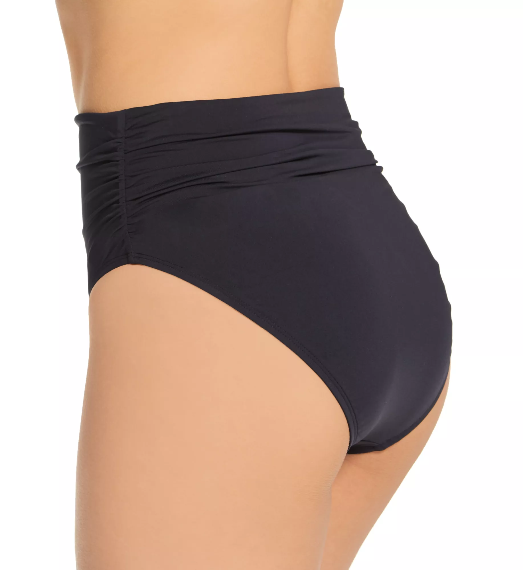 Solid Sarong Hipster Bikini Bottom