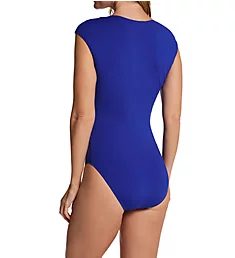 Lets Get Twisted Mio One Piece Swimsuit Cobalt 8