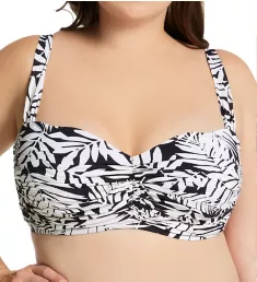 Plus Size Urban Oasis Shirred Swim Top