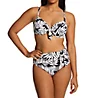 Bleu Rod Beattie Urban Oasis Tie Front Underwire Bikini Swim Top O22351D - Image 4