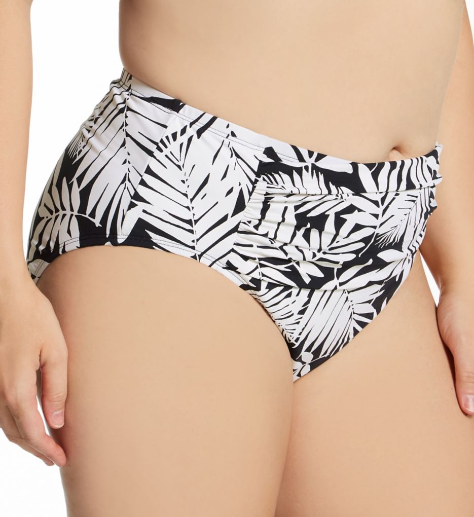 Plus Size Urban Oasis High Waist Swim Bottom