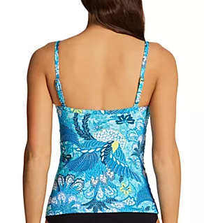 Paradise Found Twist Tankini Swim Top