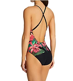 Return To Rio High Neck Keyhole One Piece Swimsuit