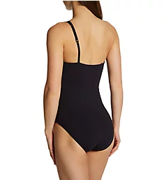 Ring Me Up Asymmetrical One Piece Swimsuit Black 8