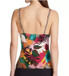 Run Wild Molded Cup Tankini Swim Top