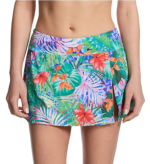 Bleu Rod Beattie Tropical Flight High Waisted Skirt Swim Bottom TF23507