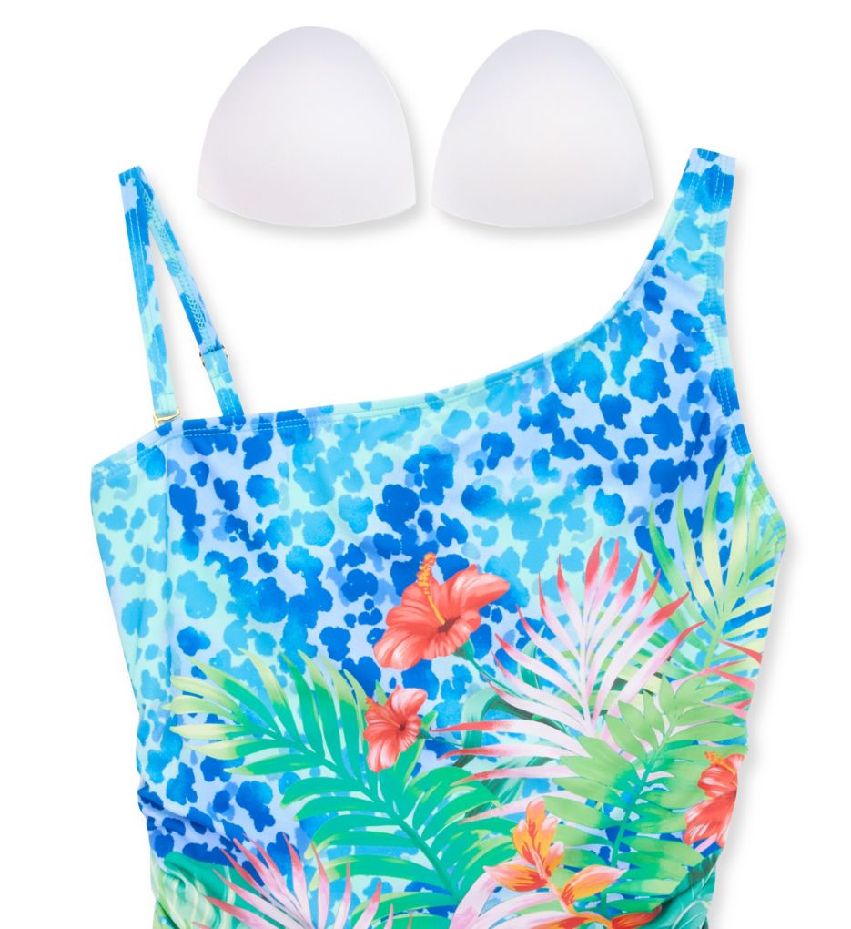 Bleu Rod Beattie Tropical Flight Mio One Piece Swimsuit Multi 6  - Image 5