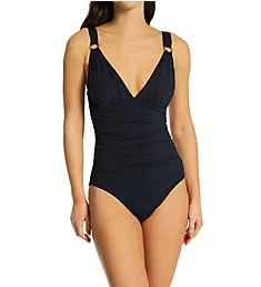 Ring Me Up OTS Mio Molded One Piece Swimsuit Black 4