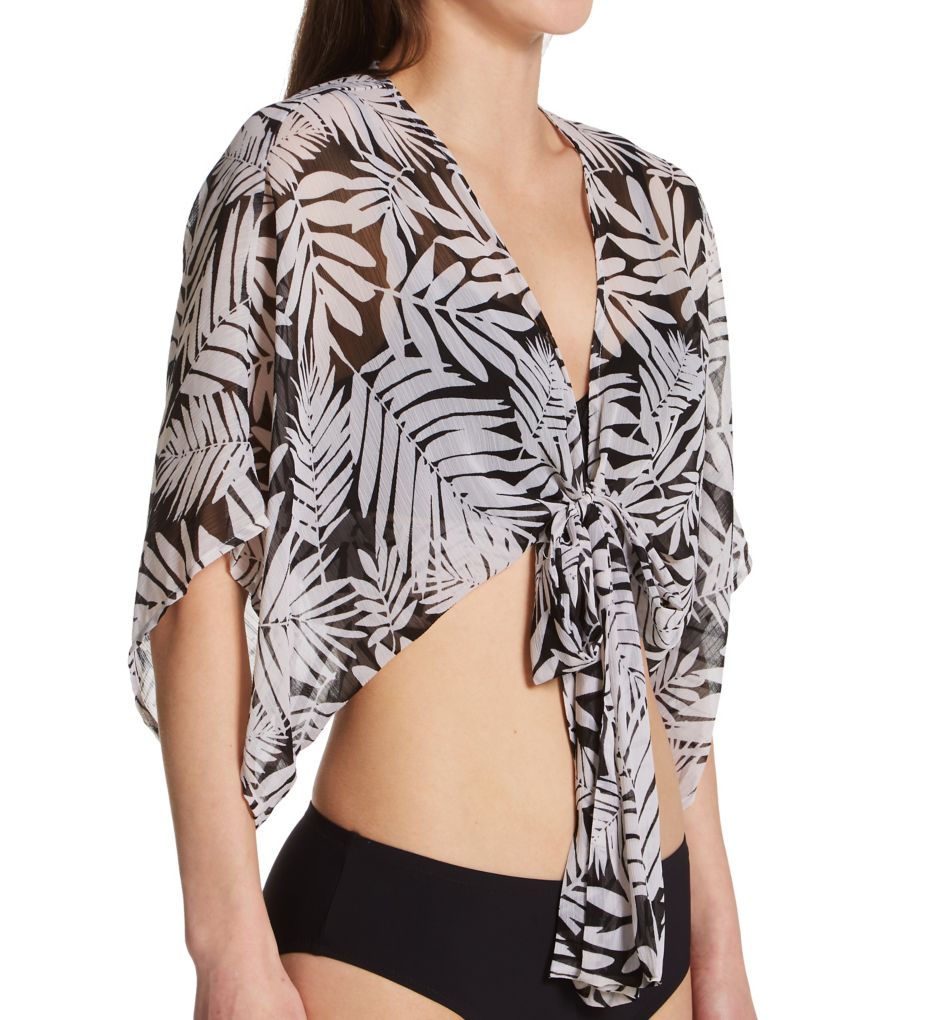 Urban Oasis Chiffon Shirt Cover Up-fs