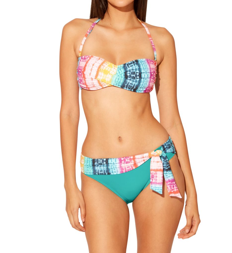 Good Vibrations Bandeau Molded Swim Top-cs2