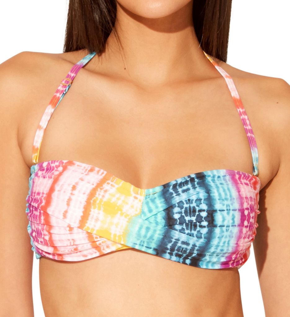 Good Vibrations Bandeau Molded Swim Top-fs