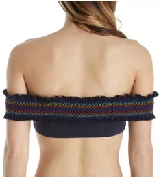 Smock It To Ya Off The Shoulder Bandeau Swim Top