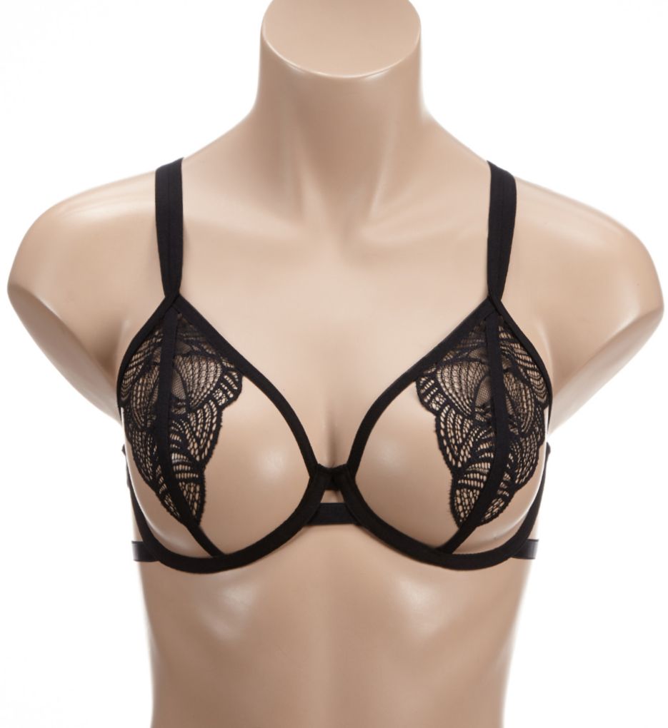 Emerson Women's Cotton Blend Underwire Bra - Black