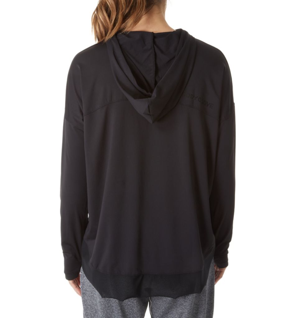 Alize Relaxed Fit High Low Hoodie-bs