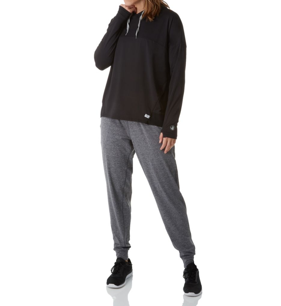 Alize Relaxed Fit High Low Hoodie-cs2