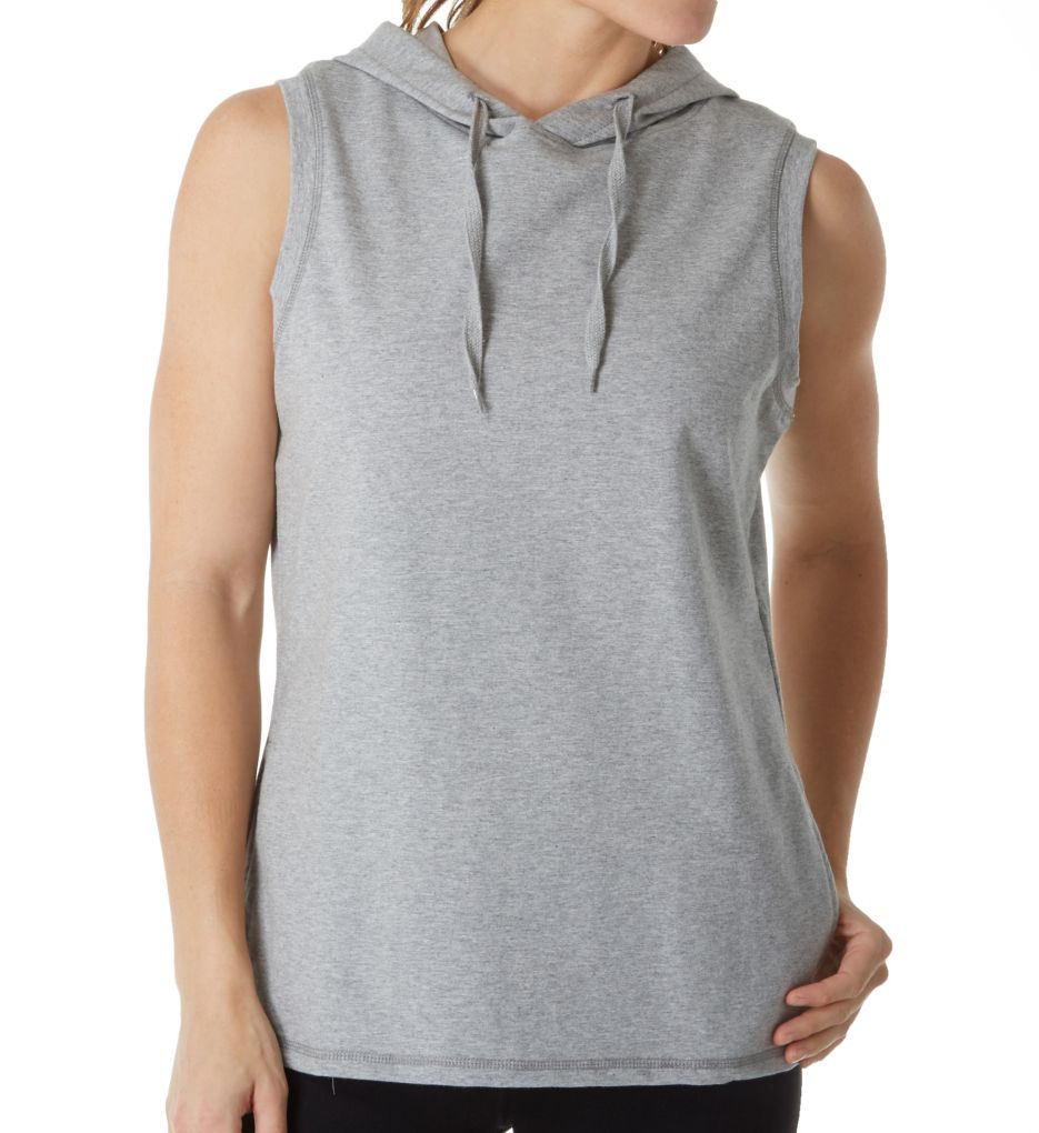 Ostro Swing Back Sleeveless Hoodie-fs