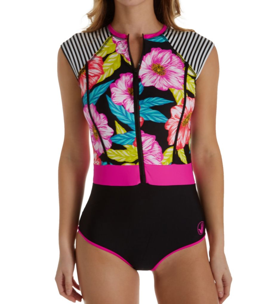 Sunlight Stand Up Cap Sleeve Paddle Suit-fs