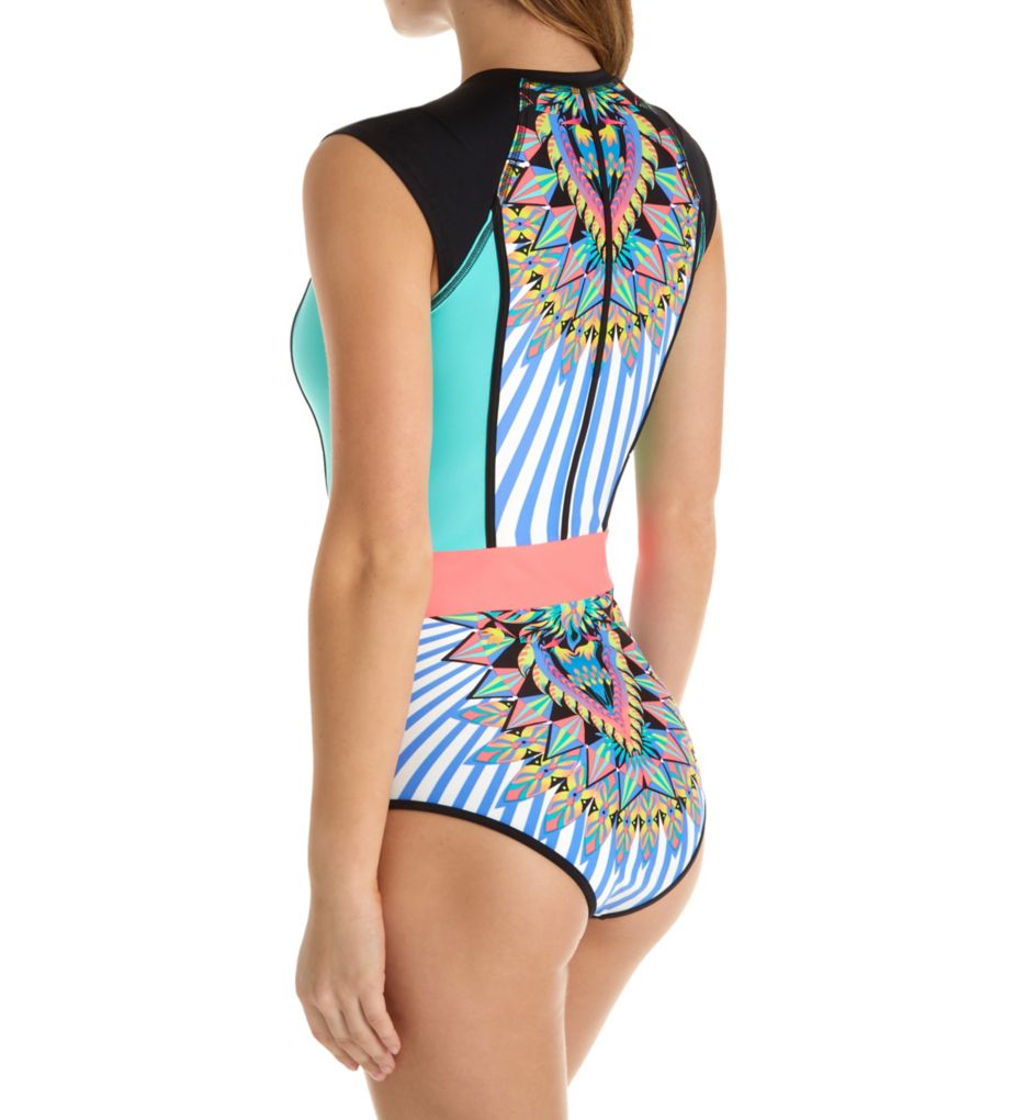 Look At Me Stand Up Paddle One Piece Swimsuit-bs