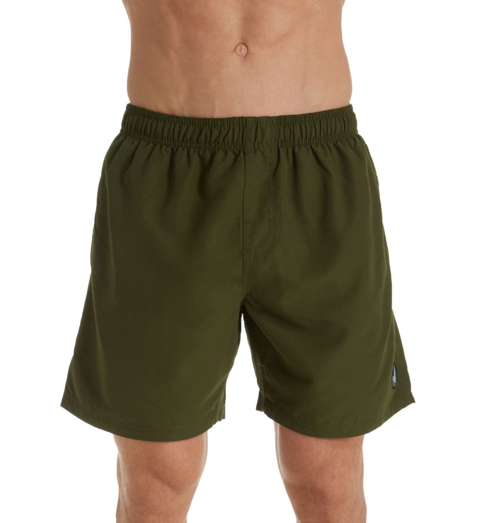 Seaside Microfiber 18 Inch Volley Swim Short-fs