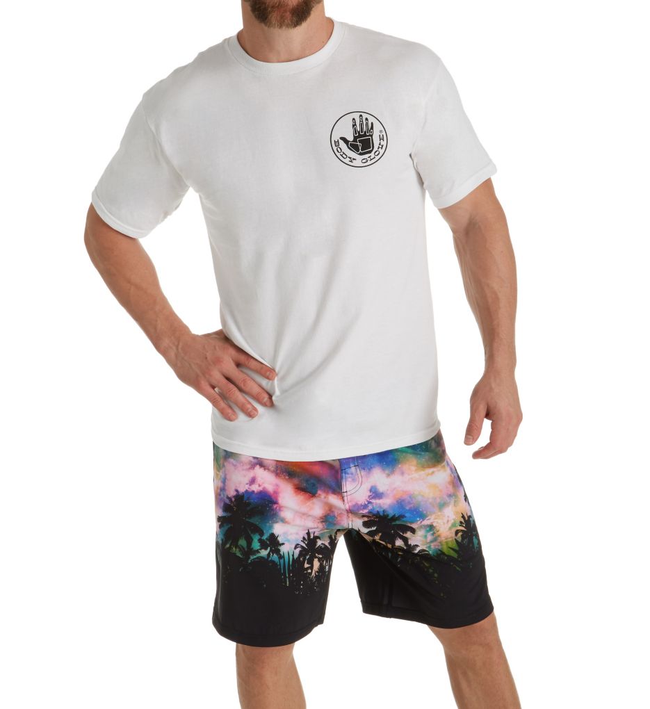 Vapor Nebula Sunset 19 Inch Boardshort-cs3