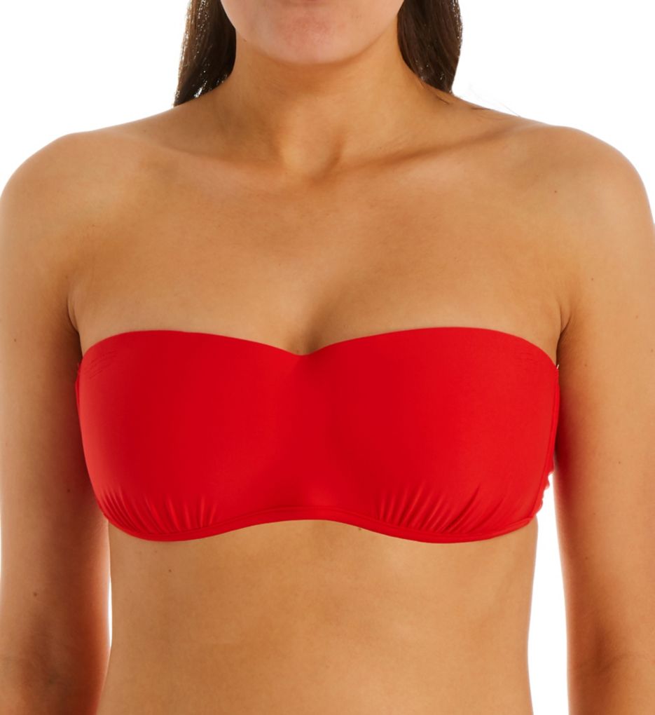 Smoothies Crystal Bandeau Swim Top-fs