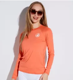 Smoothies Sleek Long Sleeve Rash Guard Sunset M