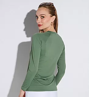 Smoothies Sleek Long Sleeve Rash Guard Cactus XL