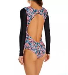 Amy Chloe Long Sleeve Paddle One-Piece Swimsuit