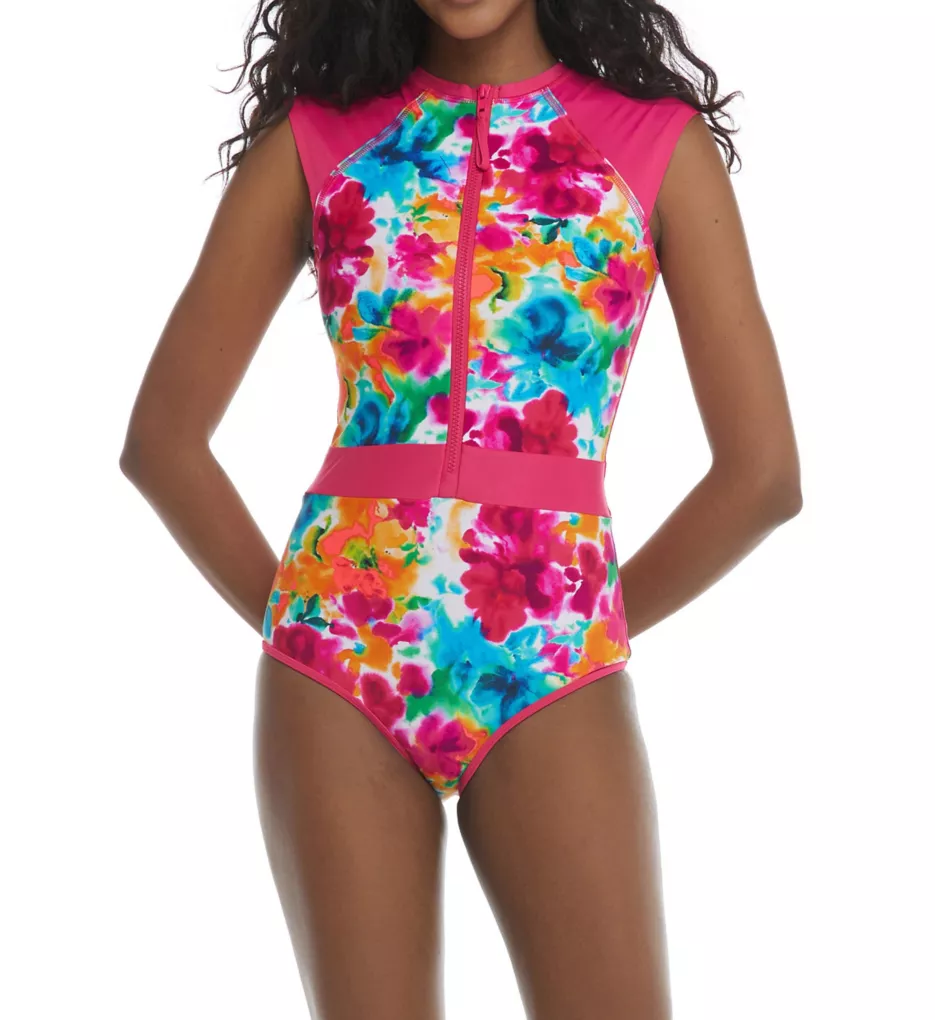 Volcano Stand Up Paddle One-Piece Swimsuit Multi XS