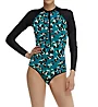 Body Glove Pounce Long Sleeve Paddle One-Piece Swimsuit 566764