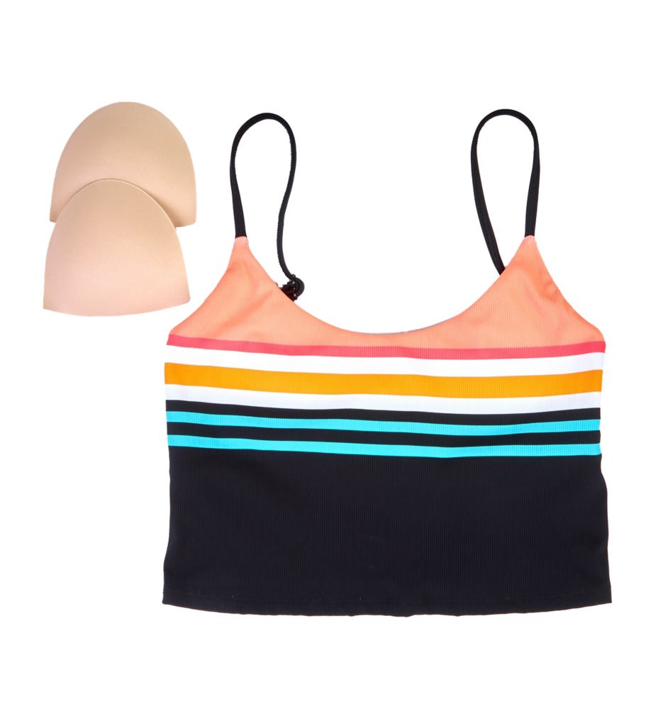 Coral Reef Norah Crop Swim Top