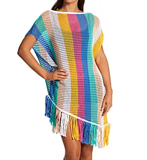 Macabu Ania Poncho Cover Up Unicorn S/M