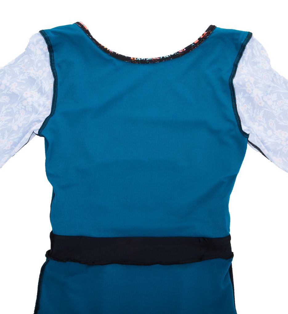 Body Glove Abloom Wave Long Sleeve Paddle One-Piece Swimsuit 582765 - Image 3