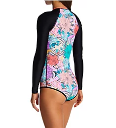 Buzz Channel Long Sleeve Paddle Swimsuit Multi S