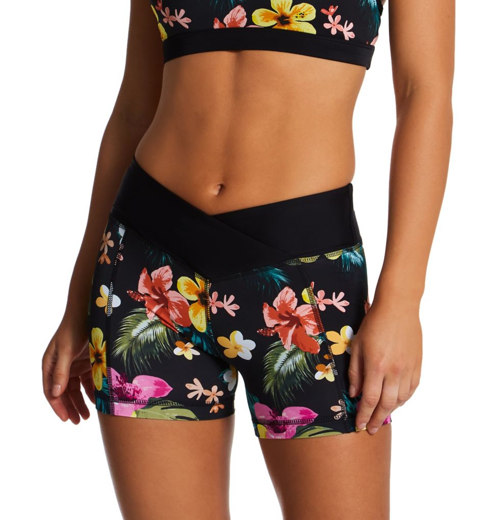 Tropical Island Speedy Cross Over Swim Short-acs