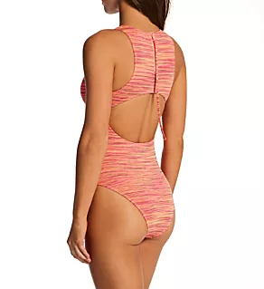 Impression Carve One Piece Swimsuit Multi S
