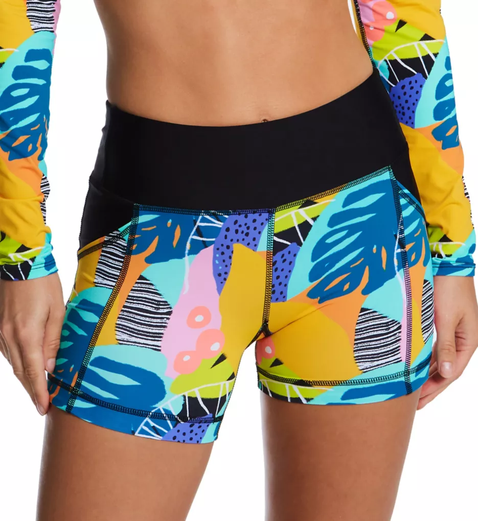 Body Glove Curacao Splash Performance Fit Cross-over Shorts 603660 - Image 1