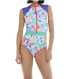 Posy Stand Up Paddle Suit One Piece Swimsuit Multi XS