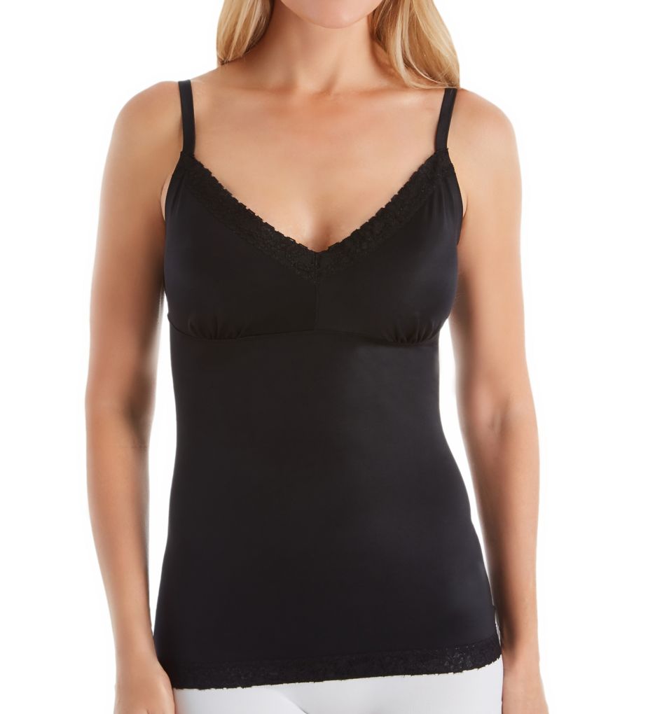 Glamour Allure Slimming Camisole with Lace-fs