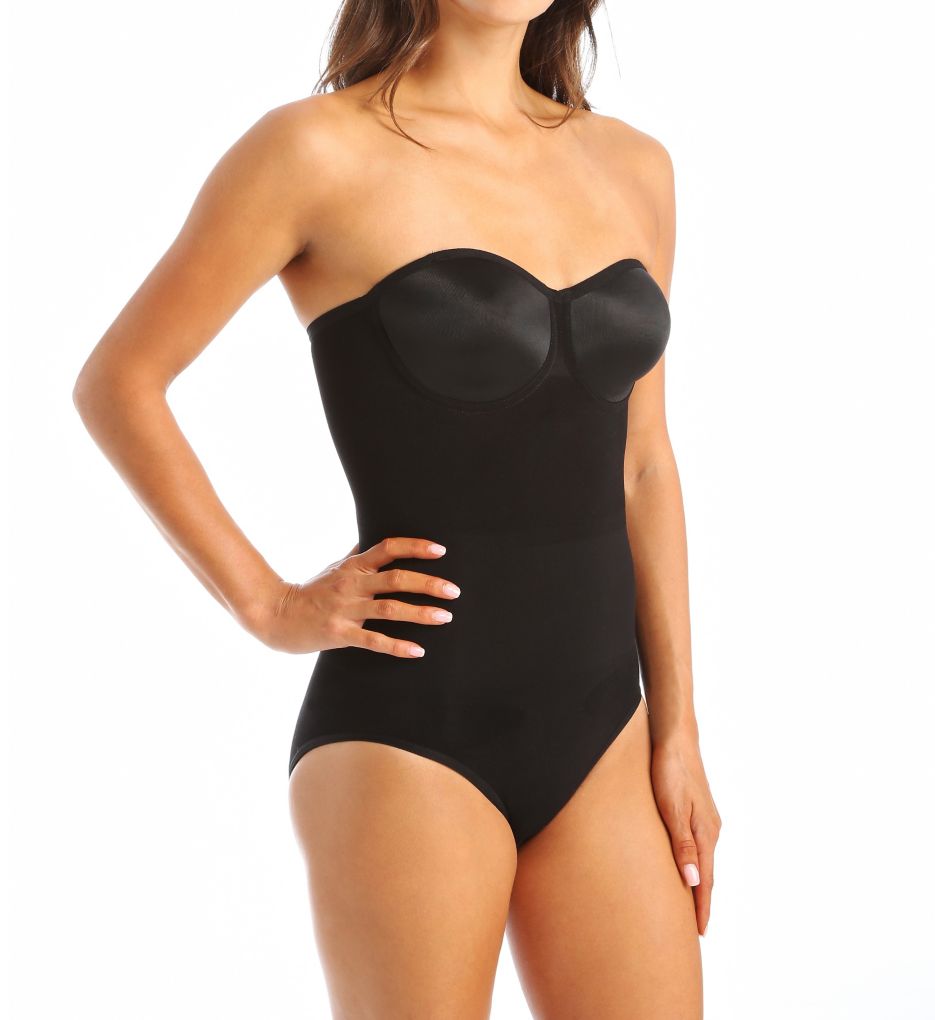 The Strapless Pinup Bodysuit with Bra Cup-acs